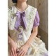 Alice Girl Grape Manor Short Sleeve One Piece(16th Pre-Order/Full Payment Without Shipping)